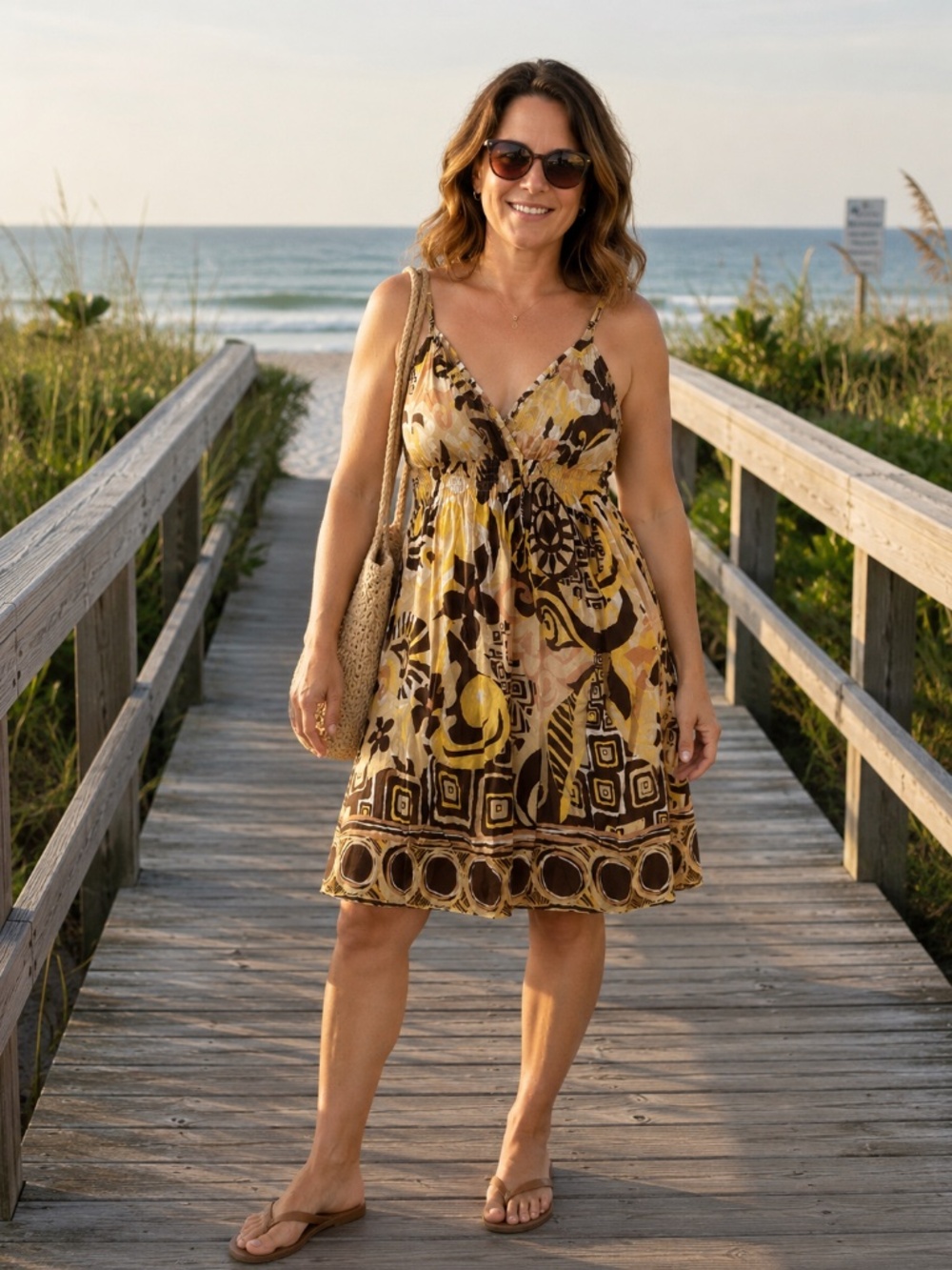 Cute Summer Dress / 100% Cotton